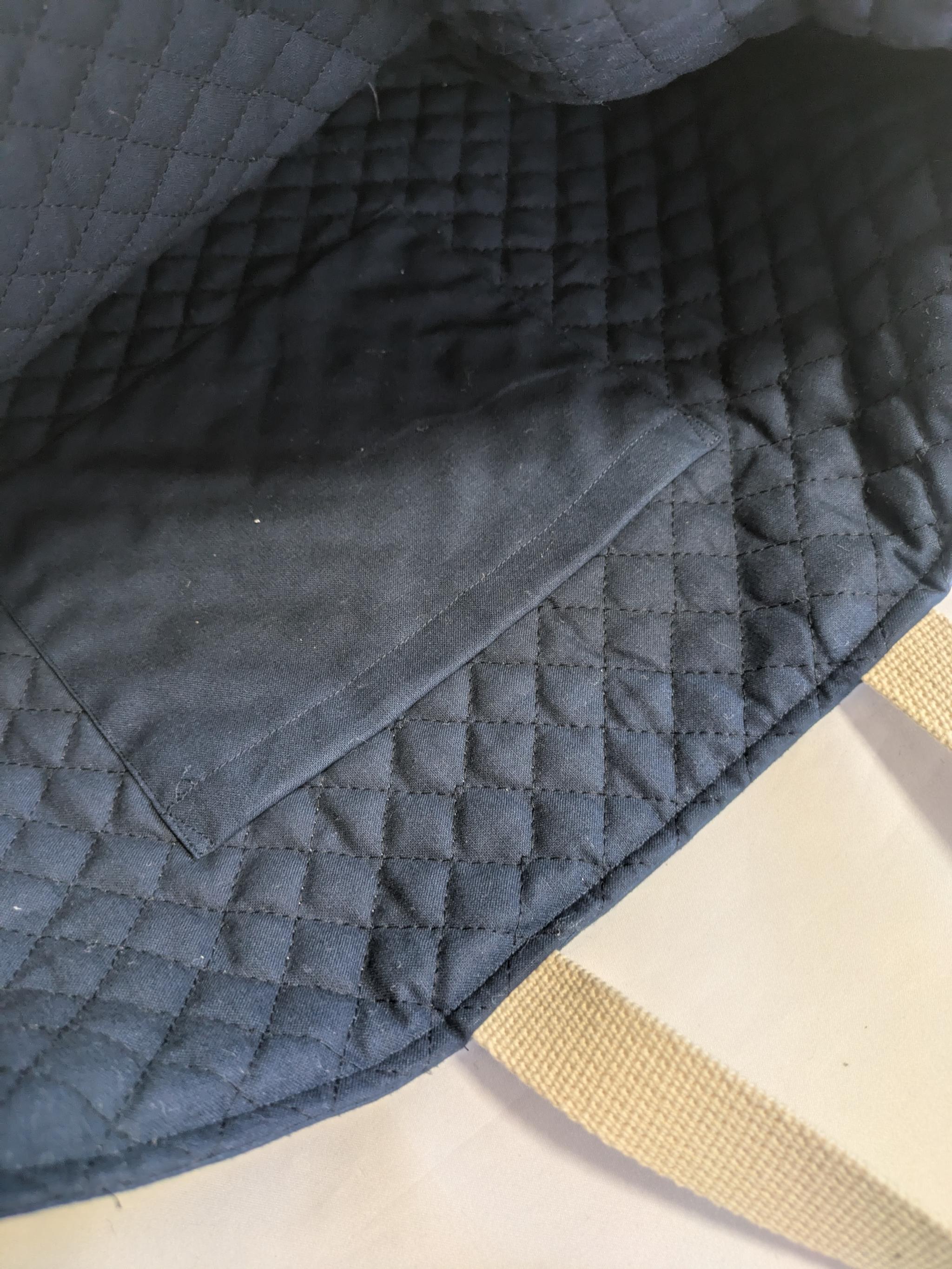 心ときめく ちょうちょの入園入学バッグ　レッスンバッグ　/ 　ネイビー　/ 　名入れチャーム | 7枚目