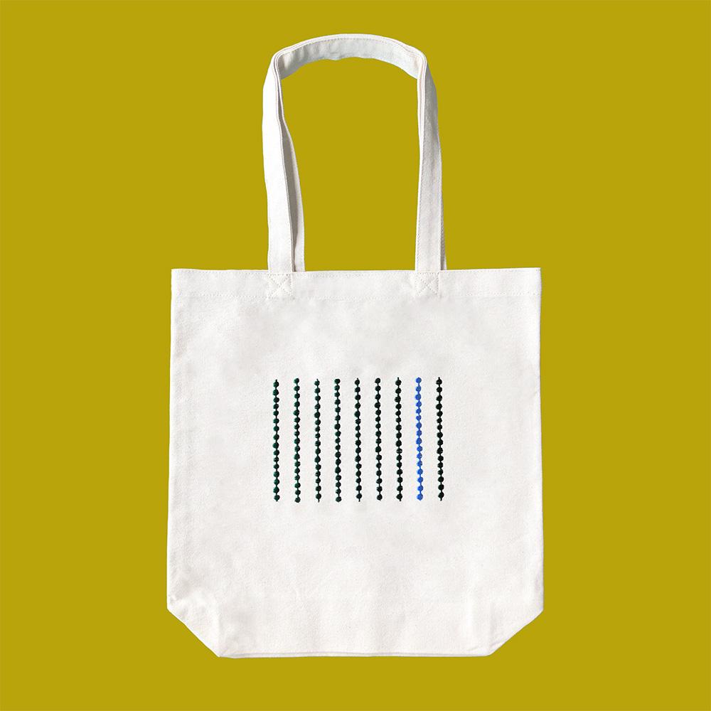 ♡刺繍カラー組み合わせ選べる♡  color　order　tote　/　hokuou-刺繍トート　/　線と丸